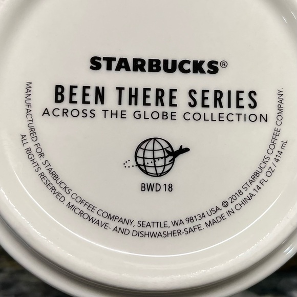Starbucks Coffee Cup Mug 14oz Been There Series Atlanta Like New Displayed Only - Picture 6 of 6